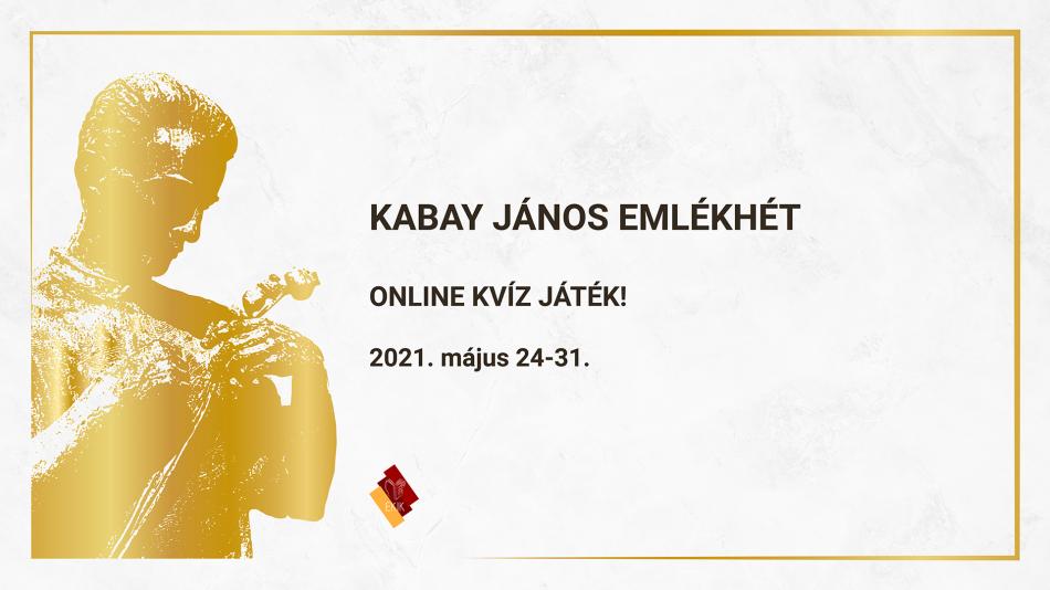 Kabay János emlékhét online kvíz játék!